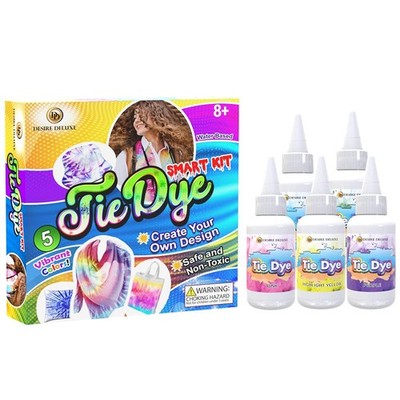Tie Dye Kit Farben Textilfarbe für Kleidung Permanent Baumwolle Kreatives