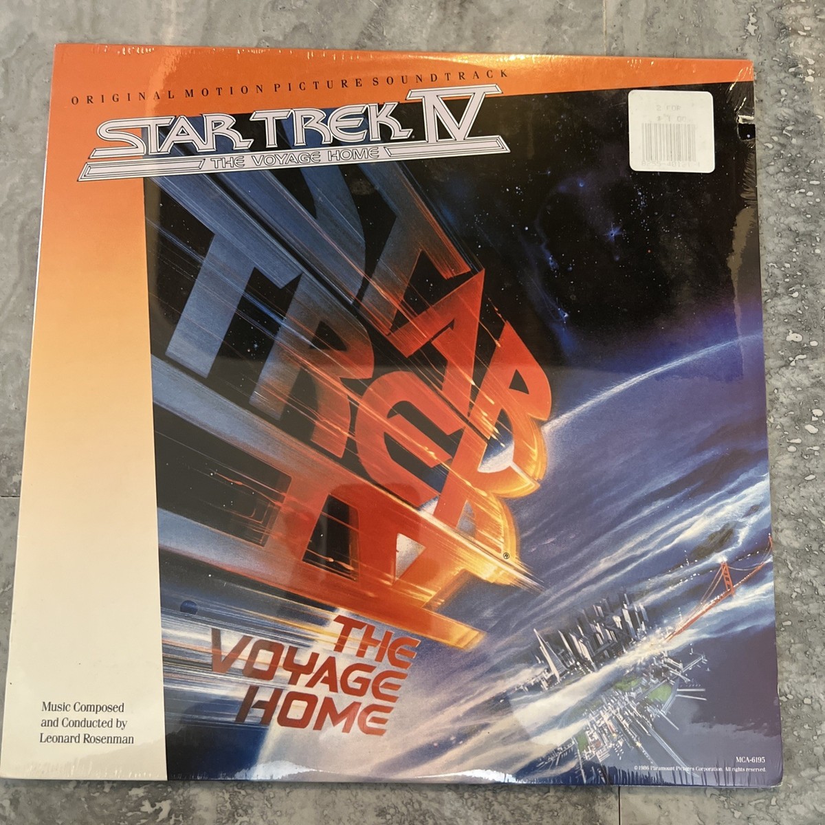 Star Trek IV: The Voyage Home [LP] (Vinyl, MCA Records USA) for