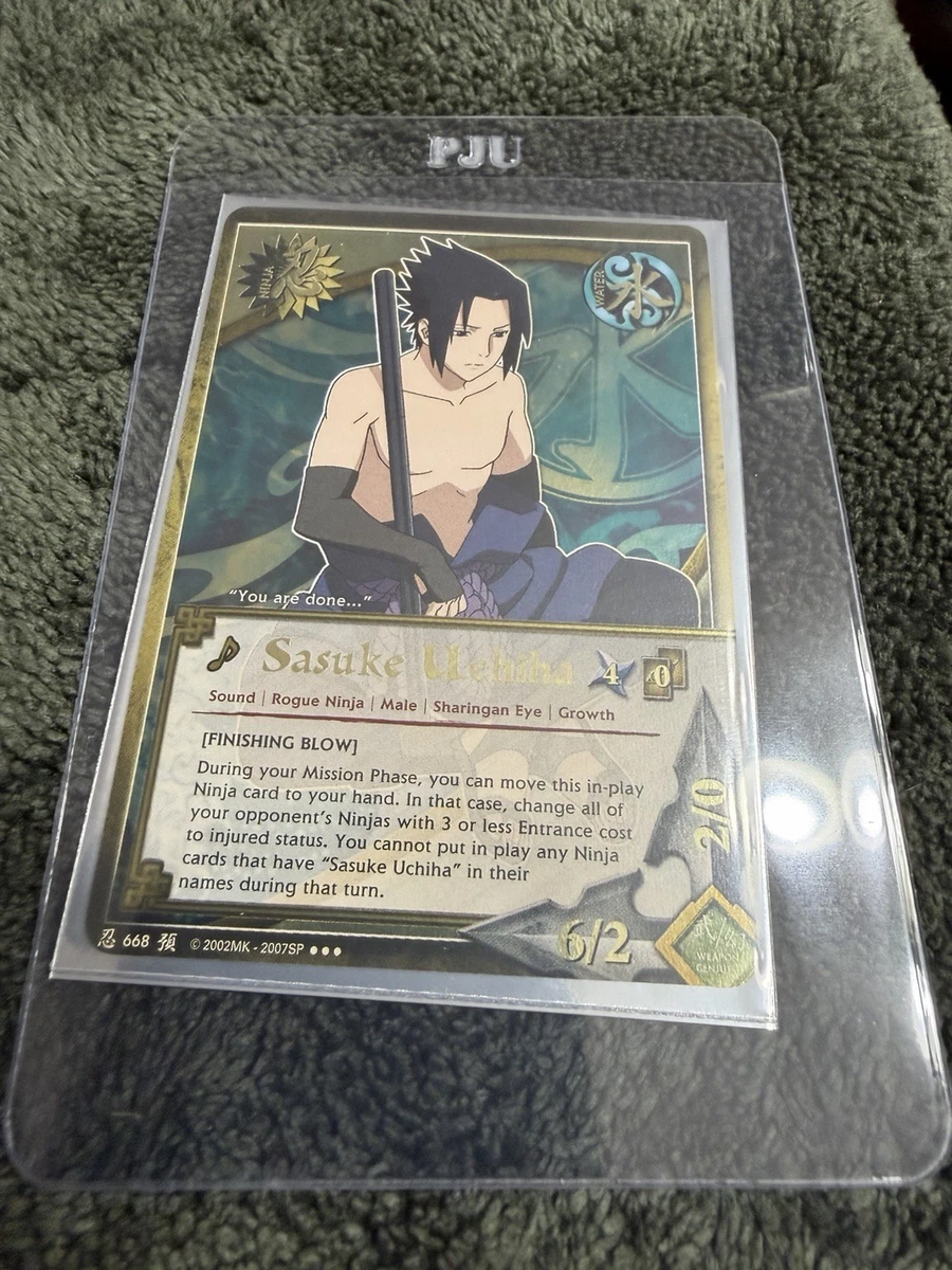 Sasuke Uchiha Card for sale | eBay