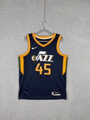 Donovan Mitchell Men's 48 Large L Nike Swingman Utah Jazz NBA Blue