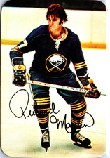 1977-78 OPC RICK MARTIN #11 OF 22 BUFFALO SABRES TEAM ISSUE CARD HIGH GRADE