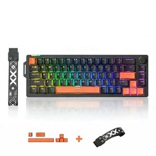 x FURYCUBE 68% Mechanical Gaming Keyboard with RGB Backlit, Wired Keyboard Volum