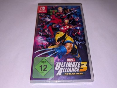 Marvel Ultimate Alliance 3 The Black Order Neu OVP ungeöffnet (Switch, 2022)