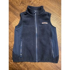 Vineyard vines 5t fleece vest blue