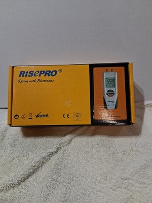 Manometer, RISEPRO Digital Air Pressure Meter and Differential Pressure Gauge