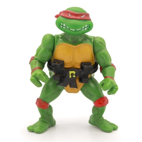 TMNT Ninja Turtles Raphael Soft Head with Belt Playmates (1988) Good