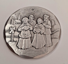 Wendell August Forge Aluminum Christmas Ornament 1999 Carolers