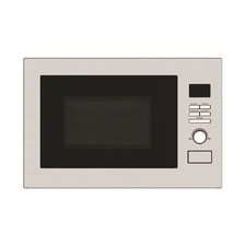 Cookology Essentials Built In Microwave Grill 25L Stainless Steel 900W