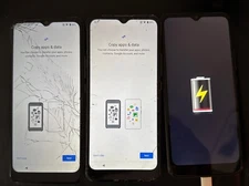 Lot of 3 ATT Motivate 3 (Broken) Cell Phone Fast Ship Very Good Used Parts Read!