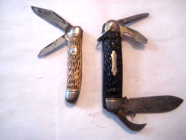 Pocket Knives Lot Of 3 Imperial Knives Kamp-King Nice Cond - Image 2 of 4