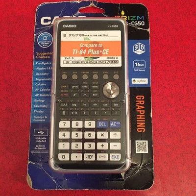 Casio FX-CG50 Graphing Calculator - Black for sale online | eBay
