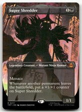 Super Shredder [Borderless] #217 Prices | Magic Teenage Mutant