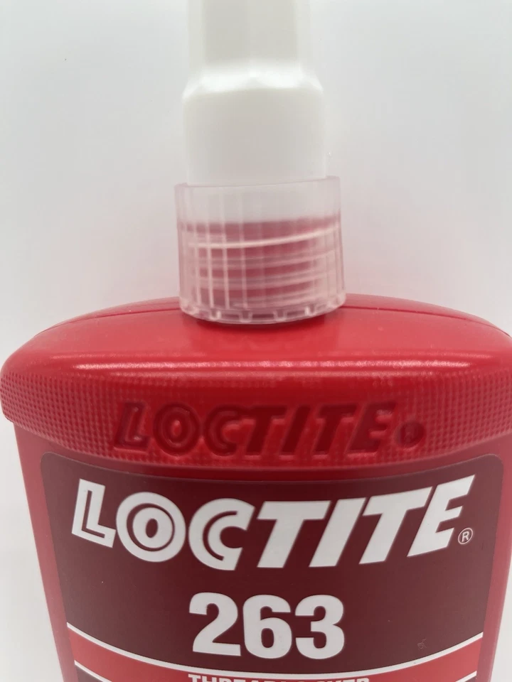 Loctite 263 250 ml tuerca de perno de alta resistencia bloqueador de rosca 8,45 oz EXP 02/27 (CANTIDAD 6) Foto 2 de 4