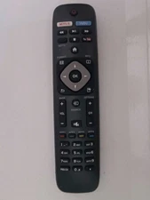TV Remote Control For All Philips LCD LED Smart TV Netflix Vudu Youtube