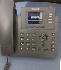 Yealink T33G - IP Phone, 4 VoIP Accounts. 2.4-Inch Color Display -  Working  