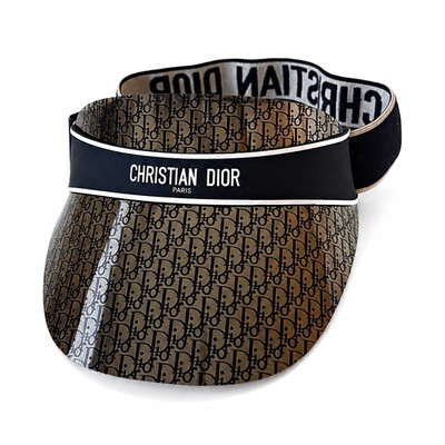 Dior DiorClub V1U Women s Logo Mirrored Blue Adjustable Visor
