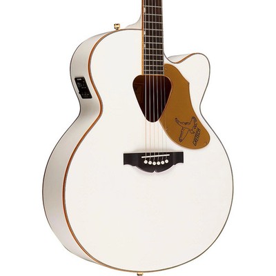 Gretsch Guitars G5022C Rancher Falcon Cutaway AcousticElectric Guitar White