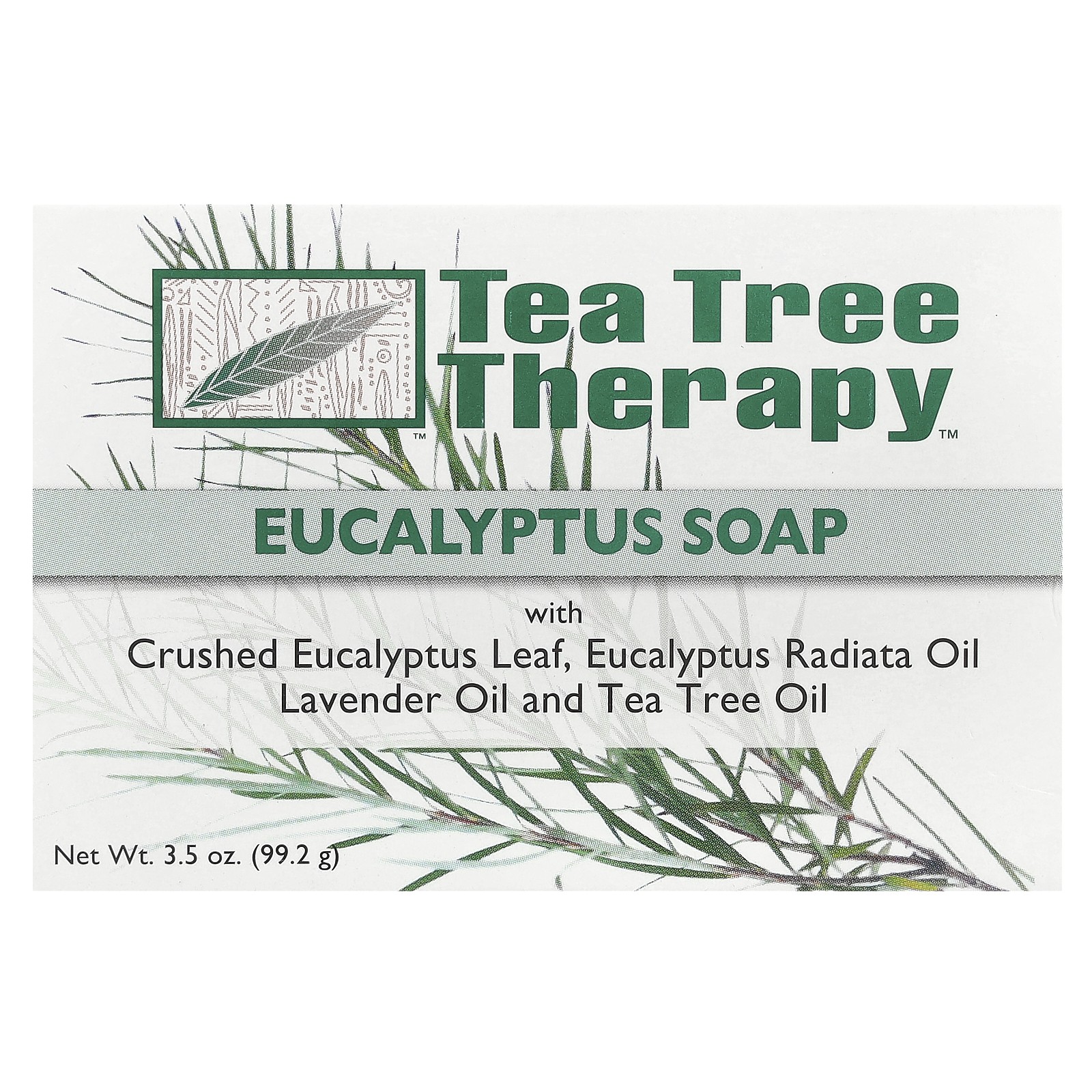 Эвкалиптовое мыло Tea Tree Therapy 3,5 унции 99,2 г
