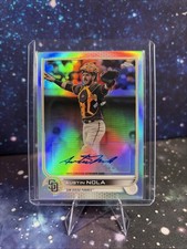 2022 Topps Chrome Update Series - Autographs Austin Nola #AC-AN (AU)