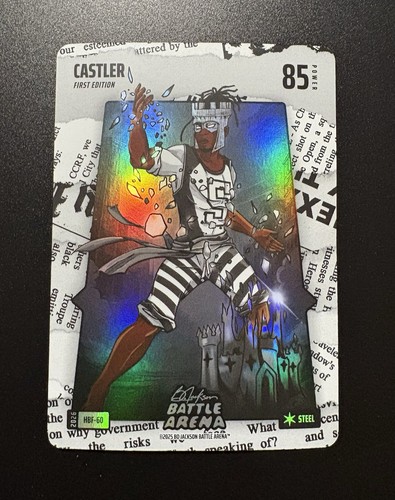 2026 Bo Jackson Battle Arena Griffey Castler Headlines Battlefoil Steel HBF-60