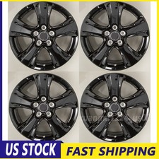 4pcs New 17 X 7 Inch Replacement Wheel Rim For Toyota Rav4 2019-2024 Gloss Black