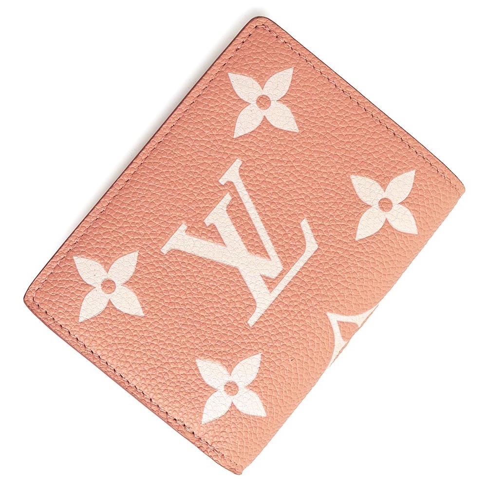 LOUIS VUITTON M81649 Claire Monogram Empreinte, Rose Trianon Claim Wallet