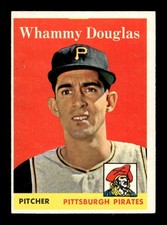 1958 Topps #306 Whammy Douglas Pirates EX-MT *u9