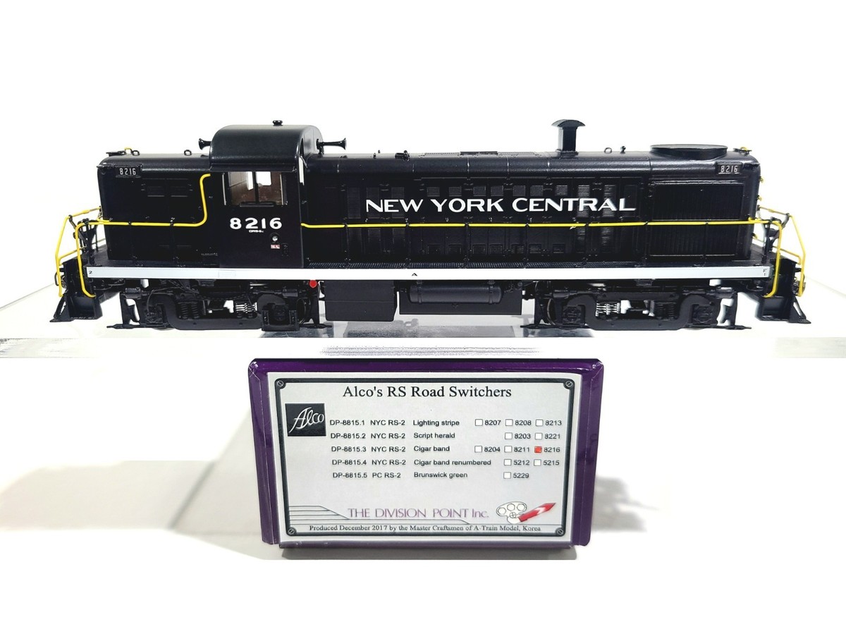 Division Point NYC Alco RS-2 New York Central #8216 HO Brass Model