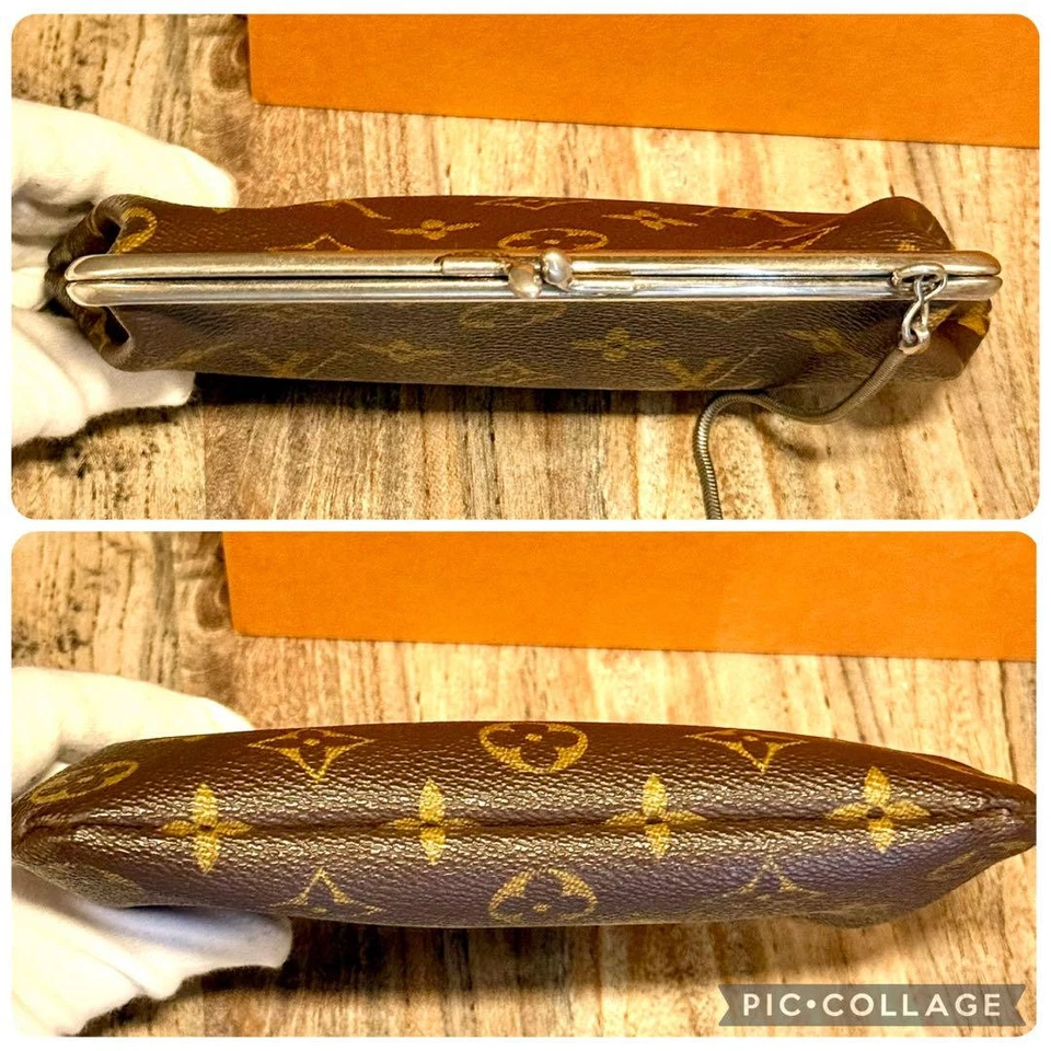 Excelente Estado Louis Vuitton Monograma Bloqueo de Beso Bolsa EE. UU. Cubo Accesorio Foto 4 de 4