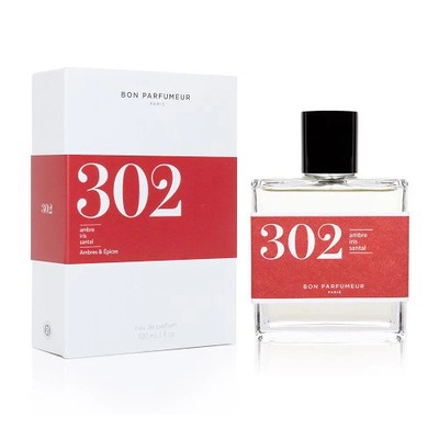 302 Amber, Iris, Sandalwood Eau de Parfum by Le Bon Parfumeur