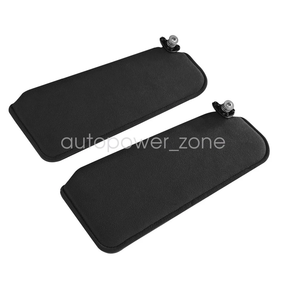For 93-02 Pontiac Firebird sun visor set BLACK w/o mirrors 94 95 96 97 98 99 01 Foto 2 de 4