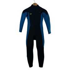 ONeill Wetsuit Full Length Black Blue Neon Green Style 5476 Boys Size 12
