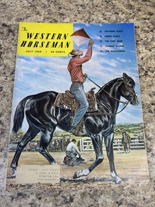 Vintage The Western Horseman July 1968 Magazine