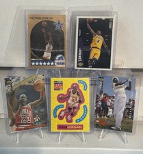 Michael Jordan & Kobe Bryant 5 Card Lot 🔥 90s Inserts 