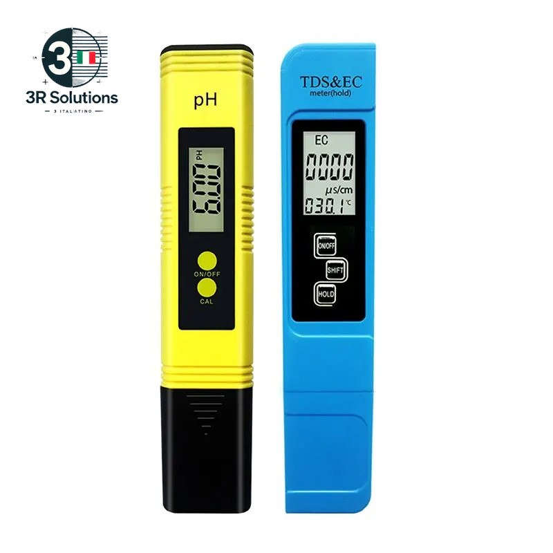 2 Pz TDS PH Meter Tester Acqua Digitale 0.01Ph Misuratore PH Ad Alta Precisione
