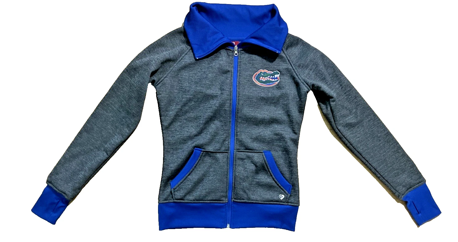 VETEMENTS NUOVO Colosseum Tech Fleece Jacket donna piccolo full zip Florida Gators UF NCAA