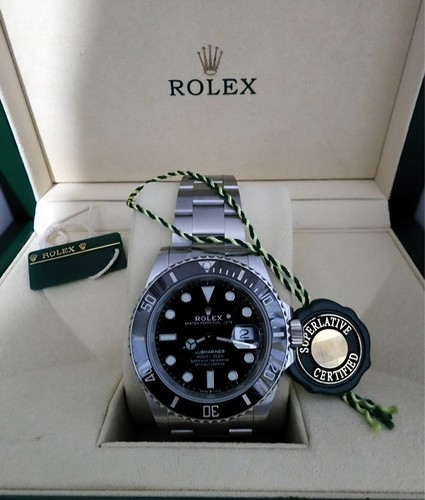 Rolex Submariner Men's Black Watch - 116610LN