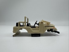 Auto World Xtraction Ultra-G 1979 Jeep CJ-7 Golden Eagle Slot Car Body Tan