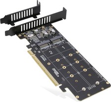 quad nvme adapter card for desktop pcie expansion