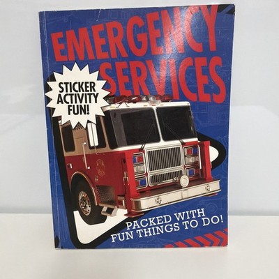 Emergency Services: Sticker Activity Fun - paperback Walden, Libby|Tiger Tal...
