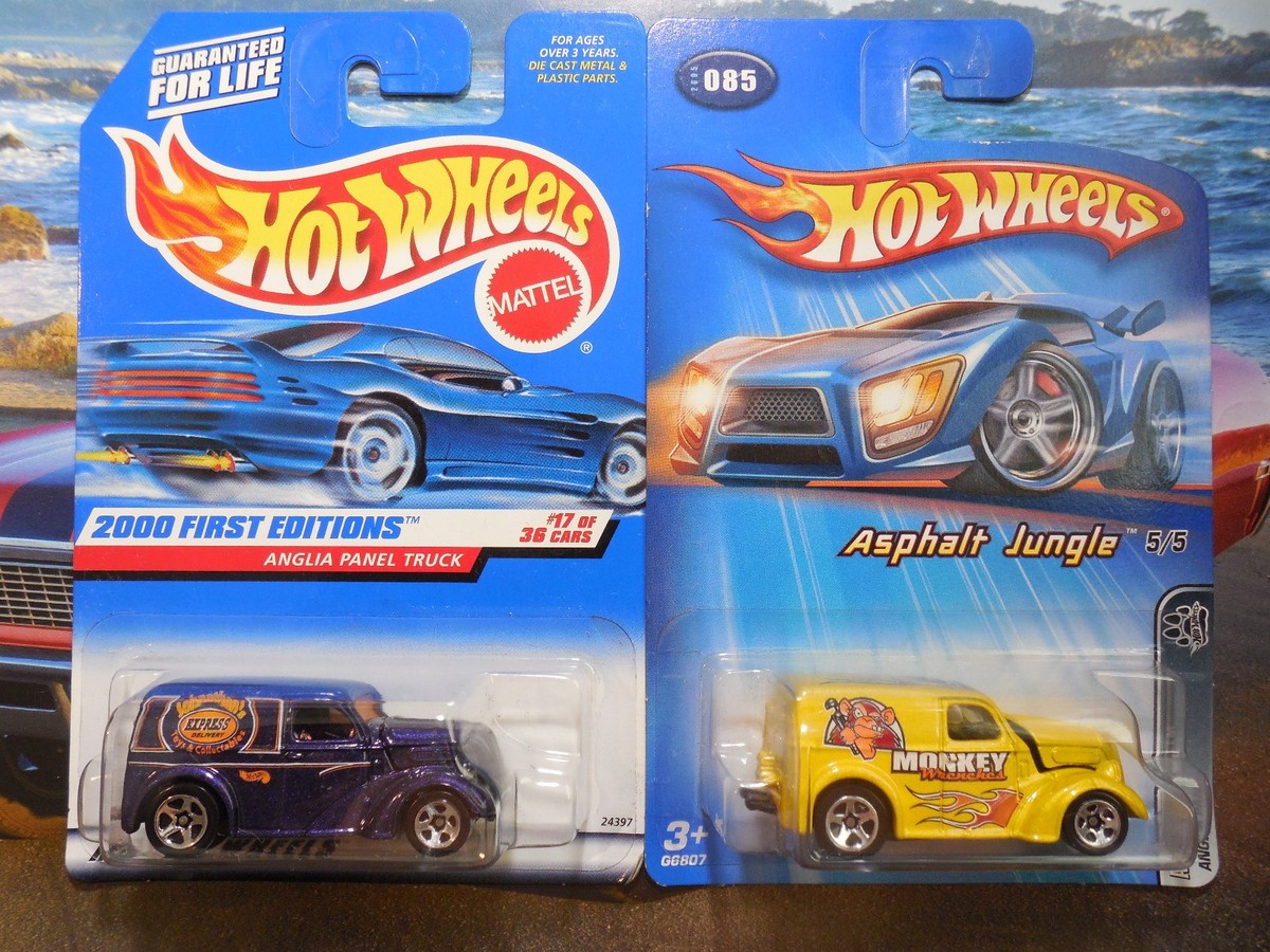 Hot Wheels ANGLIA PANEL TRUCK LOT 4 Treasure Hunts CLOVER CARS