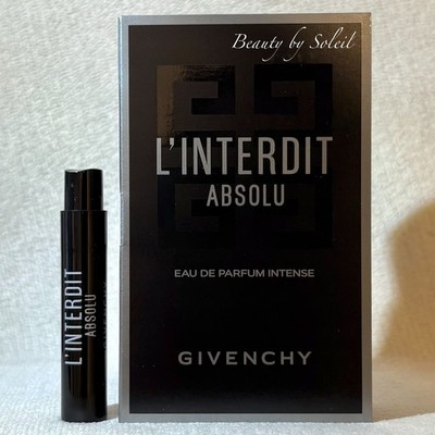 Givenchy L'interdit Absolu Eau de Parfum Intense Sample Spray .03oz, 1ml *2024*