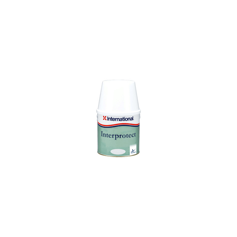 Primaire époxy anticorrosion Interprotect gris anti-osmose pour coque de navire