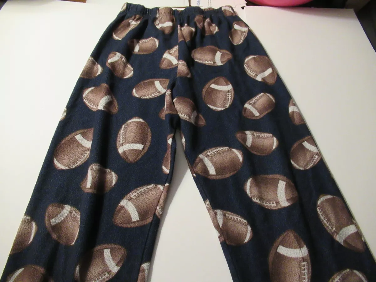 Up Late: Boys (M) (6-8) Football Pajama Pants