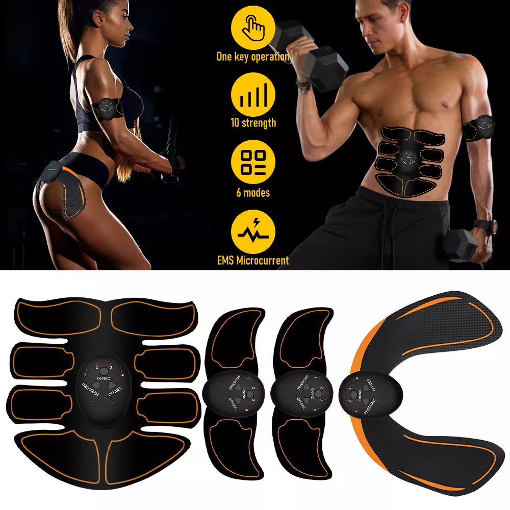 Upgrade Fitness Abs Stimulator, Ab Machine Ab Workout Equipment With Remote  Control, Portable Ab Stimulator Abdominal Toning Belt at Home Office, Gifts  For Men Women 