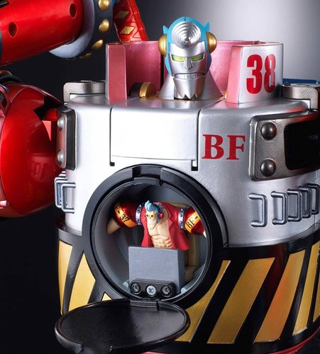 Tamashii Nations Chogokin Action Figure One Piece General Franky - Picture 4 of 8