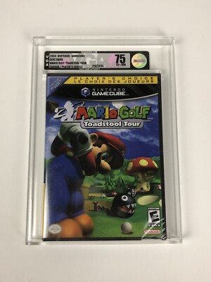 VGA Graded 75 Mario Golf: Toadstool Tour - Player s Choice (Gamecube, 2004)