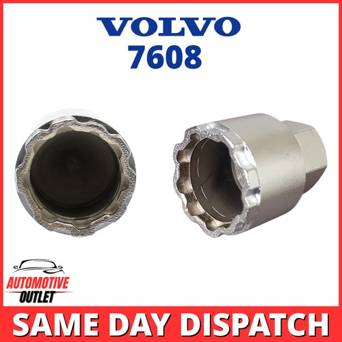 SECURITY MASTER LOCKING WHEEL NUT KEY CODE 7608 LWNK BOLT LUGNUT XC60 FOR VOLVO
