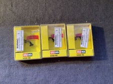 Brawa 5358 HO Wall-Mounted Lights Three Packages New