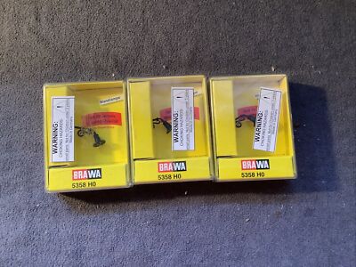 Brawa 5358 HO Wall-Mounted Lights Three Packages New